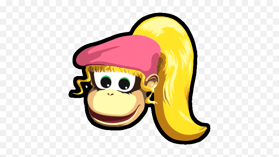 Dixie Kong Donkey Gif - Dixiekong Dixie Donkeykong Discover U0026 Share Gifs Happy Png,Donkey Kong Transparent