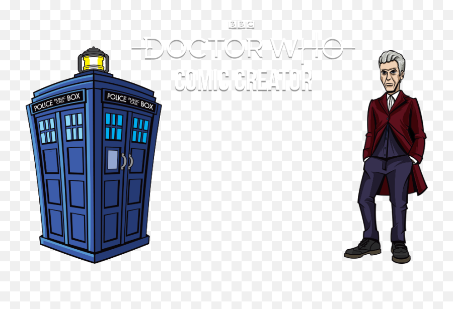 Doctor Who Comic Creator - Doctor Who Comic Maker Png,Tardis Transparent Background