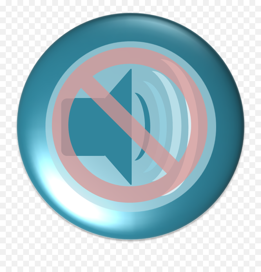 Mute Icon Button - Free Image On Pixabay Png,Mute Png