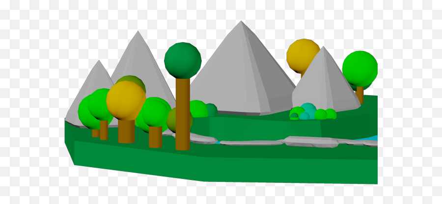 Happy Little Forest - Pyramid Png,Bob Ross Transparent Background