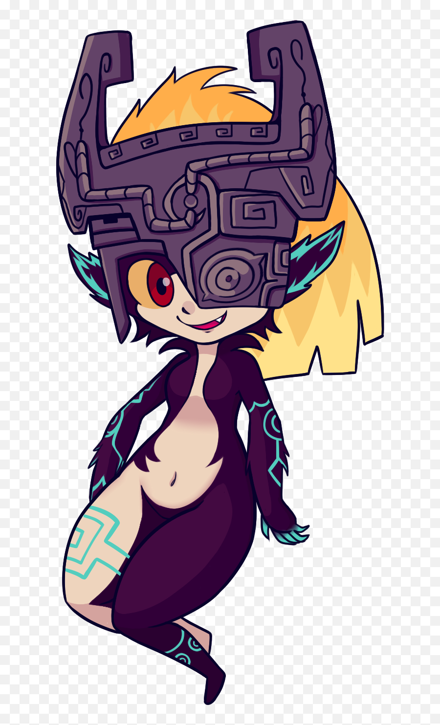 Draw - Midna Png,Midna Png