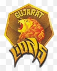 Download Gujarat Lions Logo Png - Gujarat Lions Logo Png,Lions Logo Png