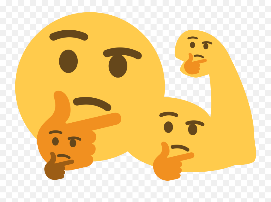 Muscular Thinking - Happy Png,Thonking Transparent