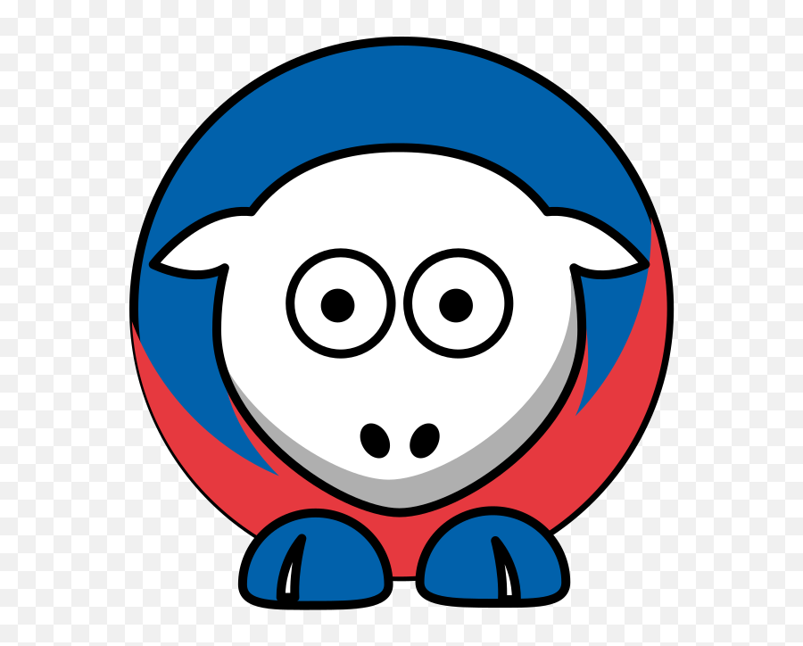 Sheep New York Rangers Team Colors Svg Vector - Dot Png,New York Rangers Logo Png