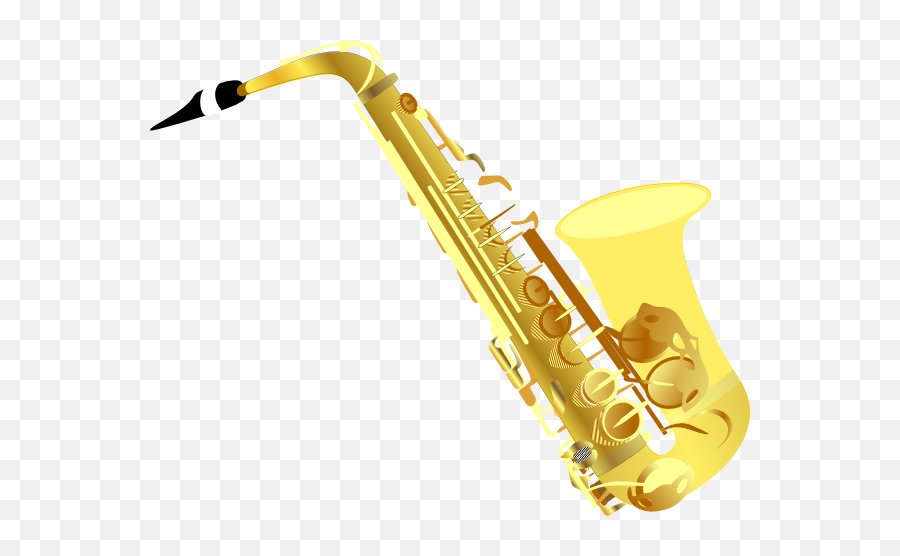Saxophone Clipart Png Image - Clipart Saxophone Png,Saxophone Transparent Background