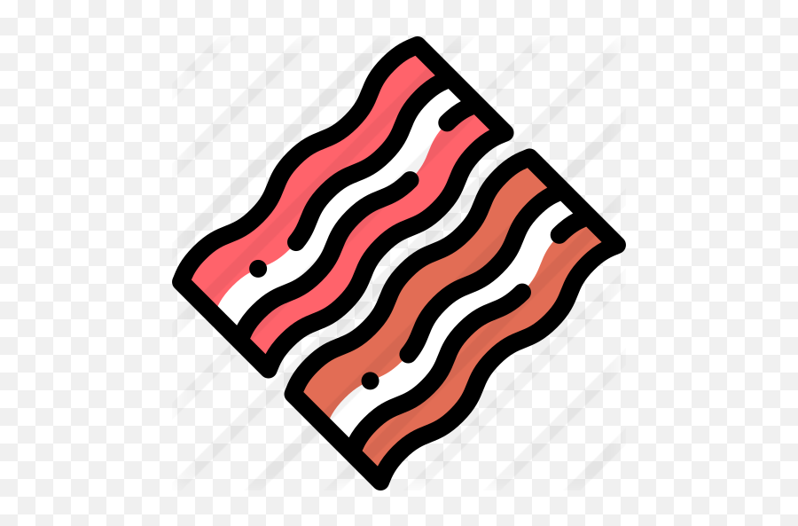 Bacon - Horizontal Png,Bacon Icon