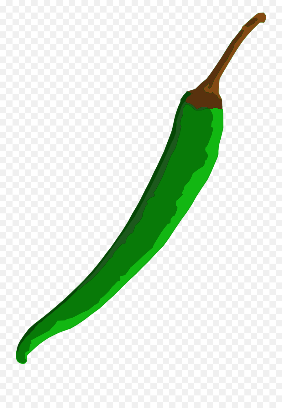 Chili Green Pepper - Clipart Green Chilli Png,Green Pepper Png