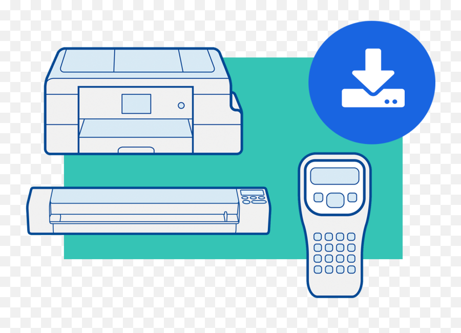 Supportcenter App - Feature Phone Png,Download Icon For Brother Printer