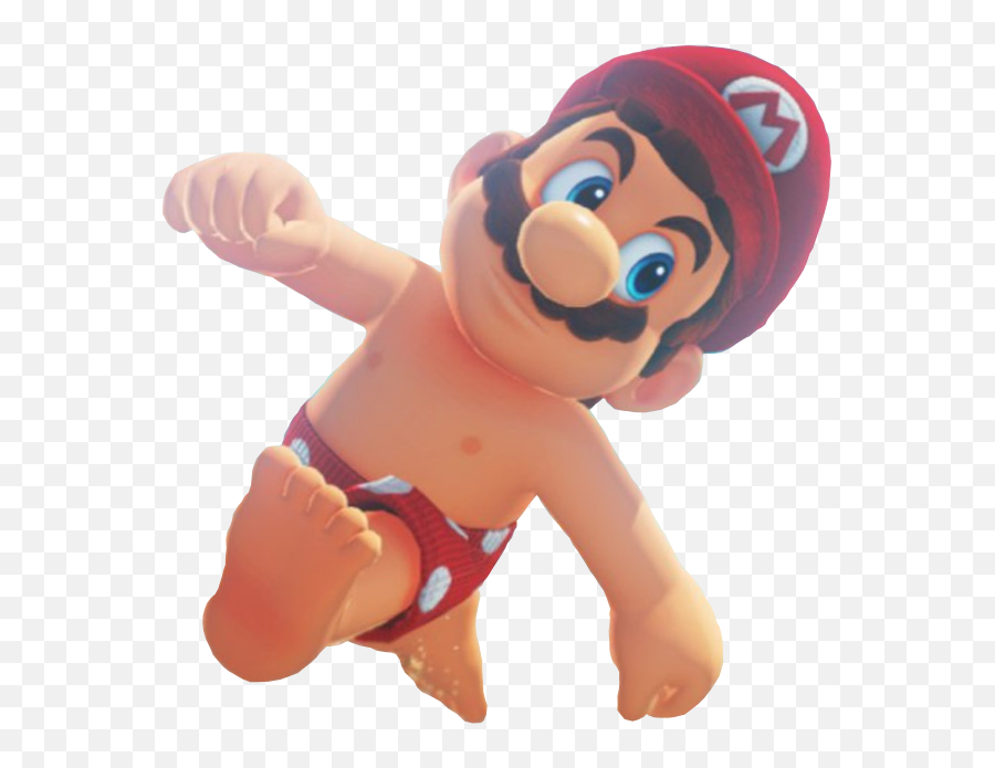 I Made A Transparent Image Of Mario Thinking For Your Condos - Super Mario Odyssey Mario Nipples Png,Thinking Transparent