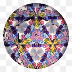 Mauve And Yellow Kaleidoscope Transparent Png - Stickpng Kaleidoscope Transparent,Psychedelic Png