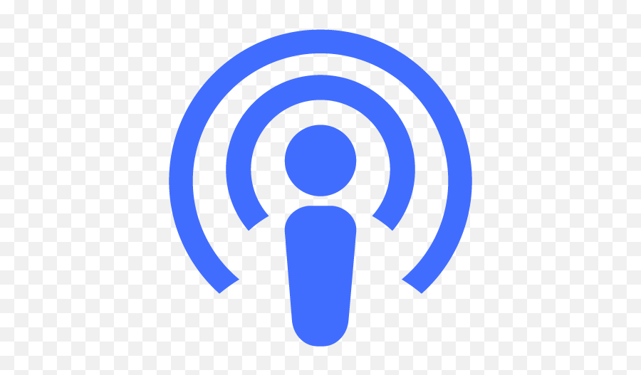 Podcasting Plan - Podcast Icon 426x446 Png Clipart Download Apple Podcast Icon Blue,Podcast Icon