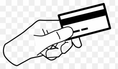 Download Free Credit Vector Card Holding Hand Icon Favicon - Female A Icon png