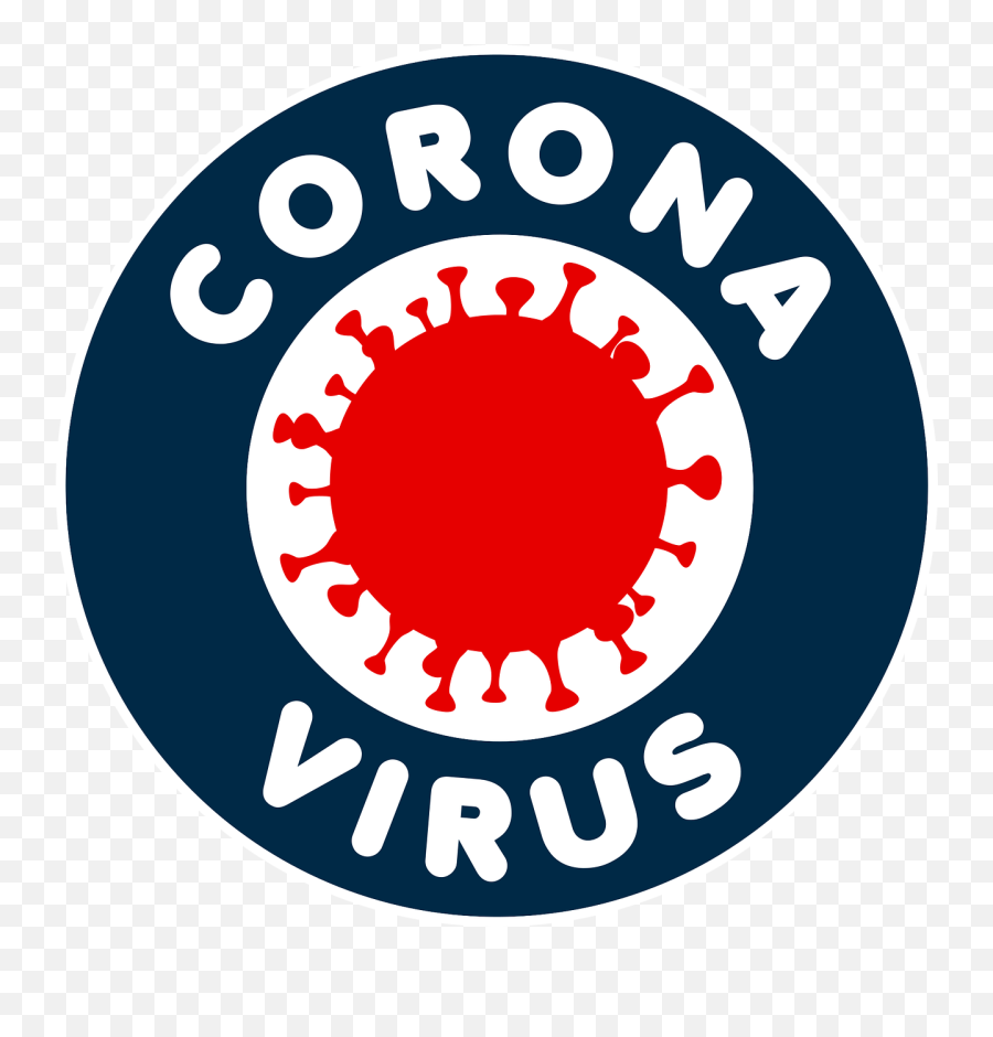 Coronavirus Icon Labeled - Free Vector Graphic On Pixabay Coronavirus Png,Corona Virus Icon
