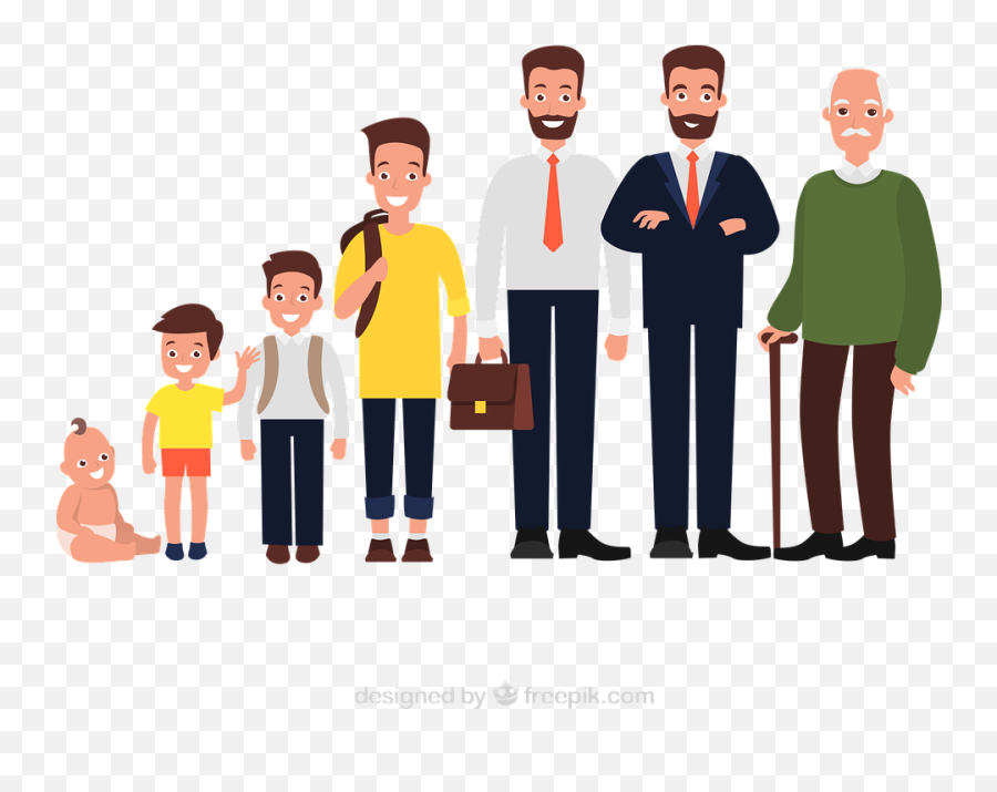 People Generation Person - Free Vector Graphic On Pixabay Age Freepik Png,Age Icon Vector