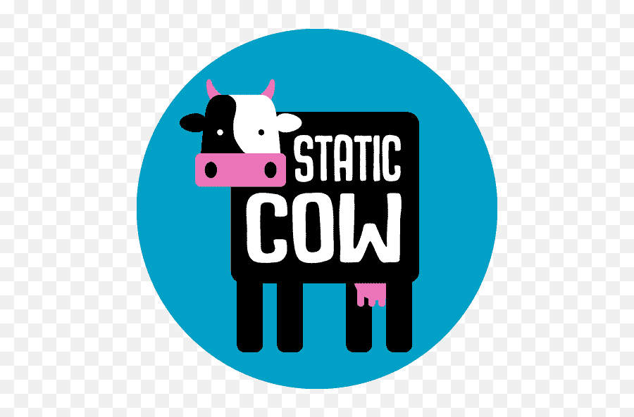 Static Cow U2013 Graphic Designer - Clip Art Png,Cow Logo