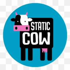 Static Cow U2013 Graphic Designer - Clip Art Png,Cow Logo