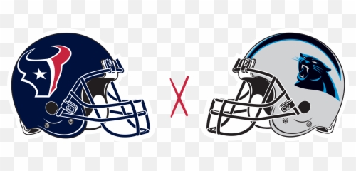 Houston Texans Carolina Panthers Matchup History - Helmet png