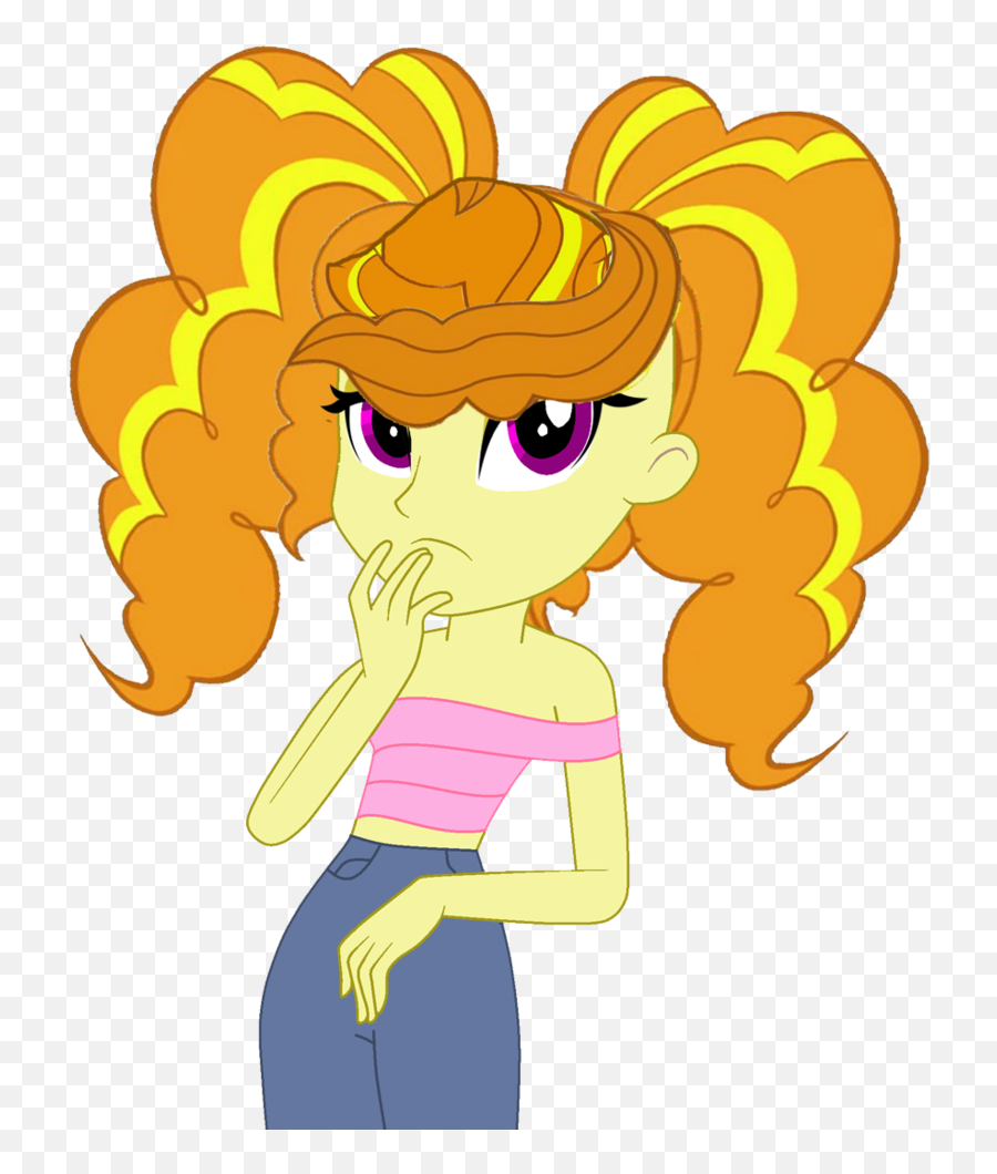 Adagio Dazzle Adoragio Alternate Hairstyle Artist - Mlp Mlp Adagio Dazzle Png,Barbara Palvin Icon