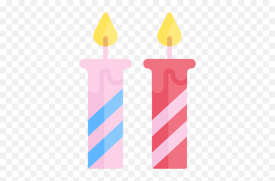 Candles - Free Birthday And Party Icons Vertical Png,Candles Icon