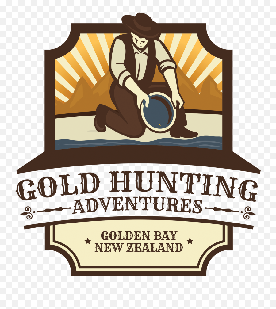 Gold Panning Hunting Adventures Golden Bay New Zealand - Clip Art Png,New Zealand Png