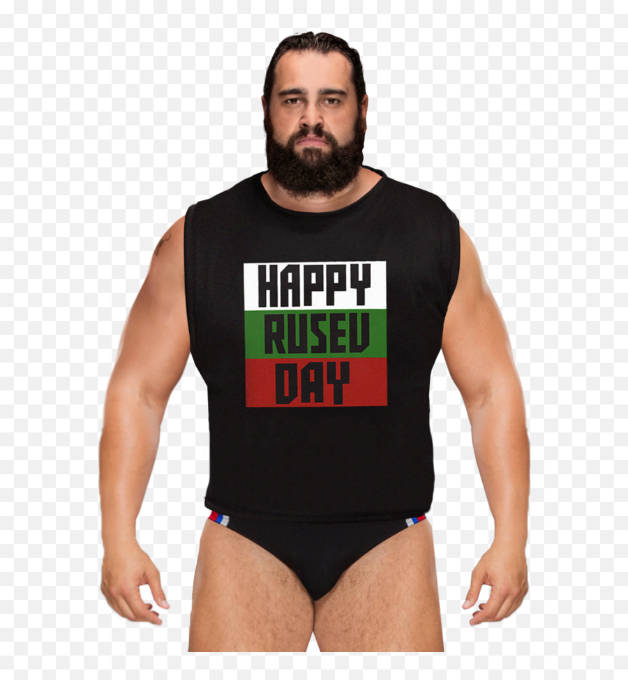 Rusev Png 8 Image - Wwe Rusev T Shirt,Rusev Png