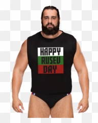 Rusev Png 8 Image - Wwe Rusev T Shirt,Rusev Png