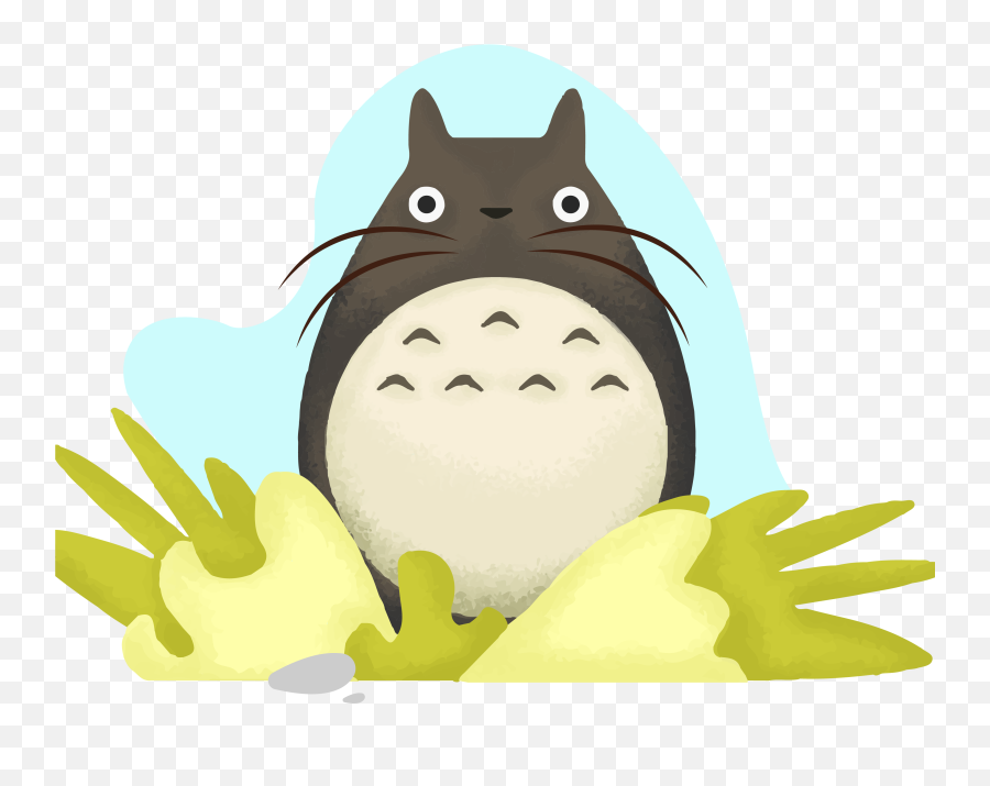 Totoro Illustration By Karol Stpie - Cartoon Png,Totoro Png