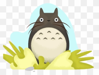 Totoro Illustration By Karol Stpie - Cartoon Png,Totoro Png