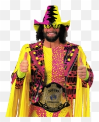 Macho Man Randy Savage - Wwe Image Id 153931 Image Abyss Randy Savage World Champion Png,Macho Man Png