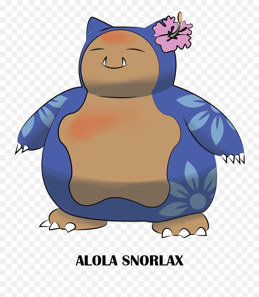 Alolan Snorlax Png