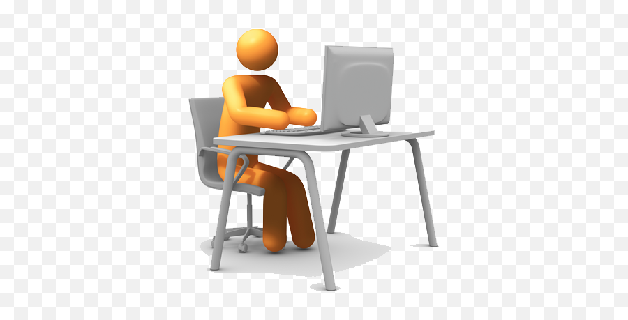 Computer Desk Png Hd Transparent - Online Work Png Imagss,Computer Desk Png