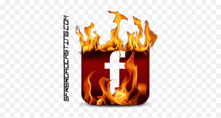 Free - Vectorhqcom Social Media On Fire Png,Facbook Logo