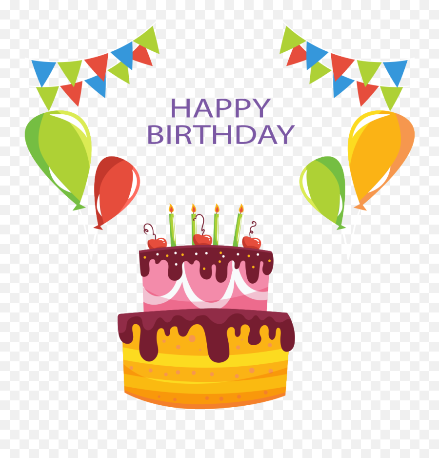 Happy Birthday Png Image - Fb Skins Facebook Layouts Clipart Happy Birthday 7 Cake Png,Happy Birthday Png