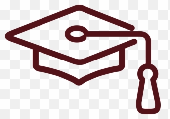 Icon Vector White Clipart - Transparent Education png