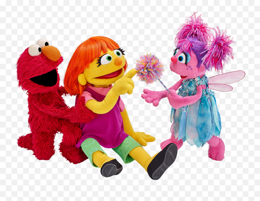 Sesame Street Sign Png - Shape Hunt Elmo Abby And Zoe Sesame Street Julia And Abby,Elmo Face Png