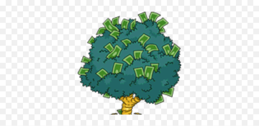 Tapped Out - Money Tree Simpsons Png,Money Tree Png