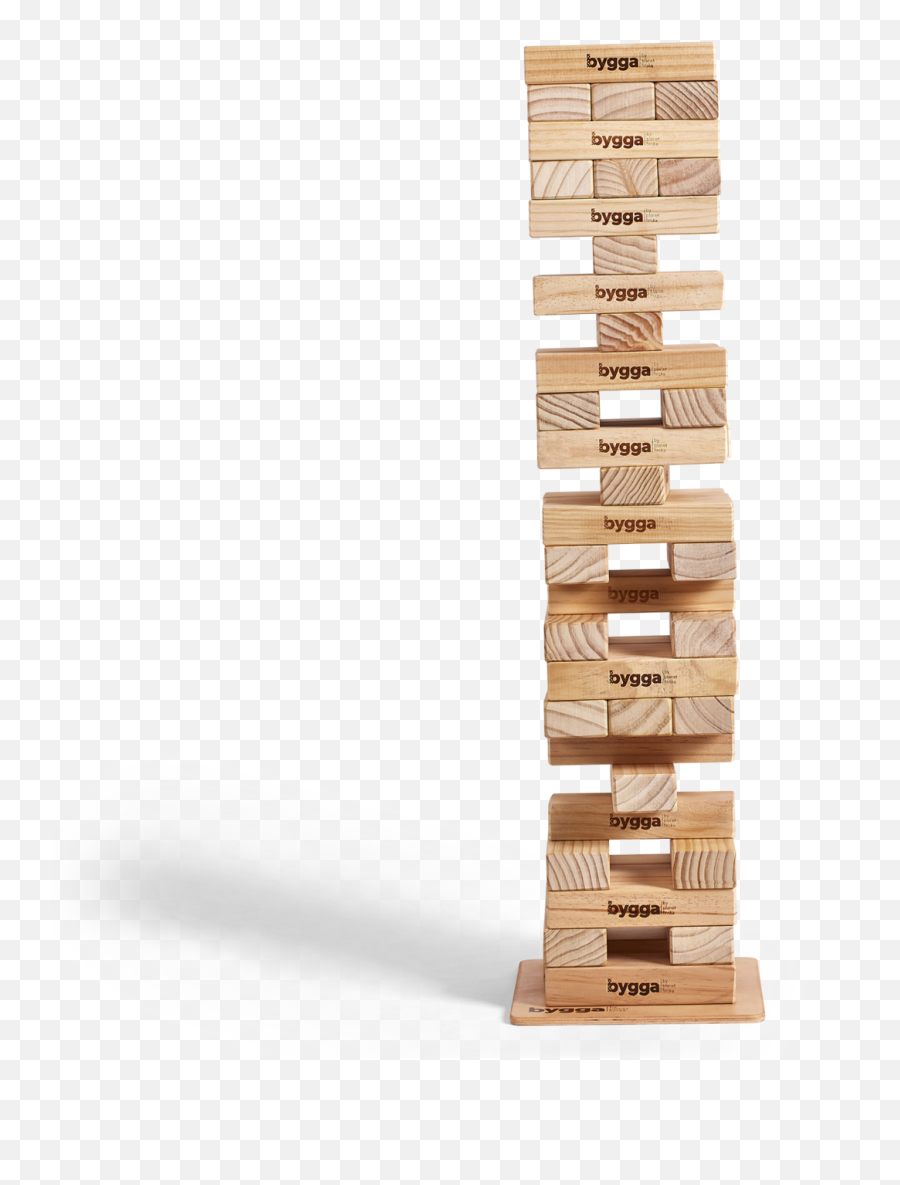 Bygga Tower - Plank Png,Jenga Png