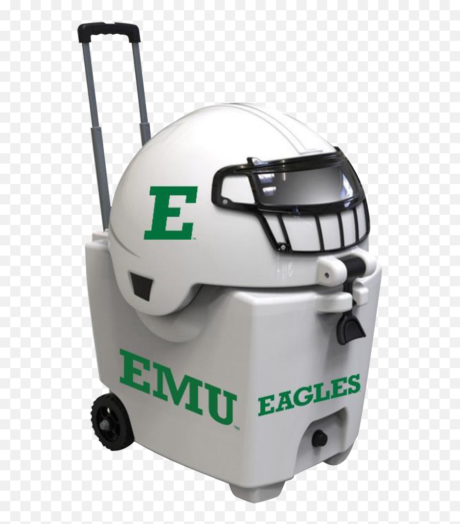 Emu Eagles Football Helmet Ice Chest Transparent PNG