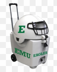 Emu Eagles Football Helmet Ice Chest Transparent PNG