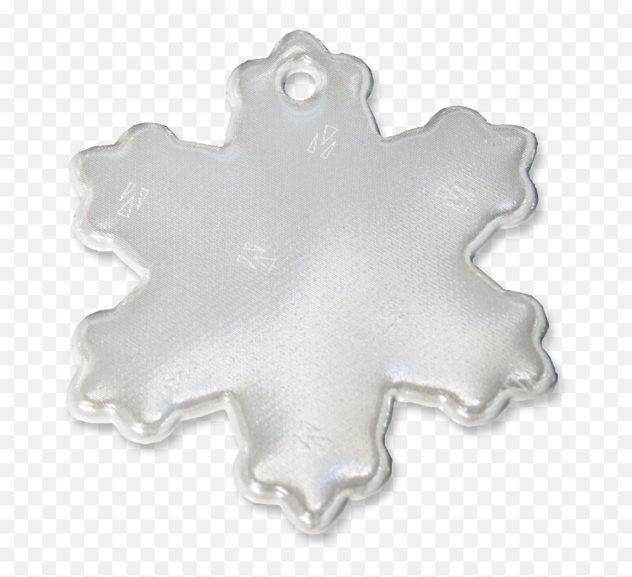 Soft Reflector Pendant - White Snowflake Dessert Png,White Snowflake Transparent