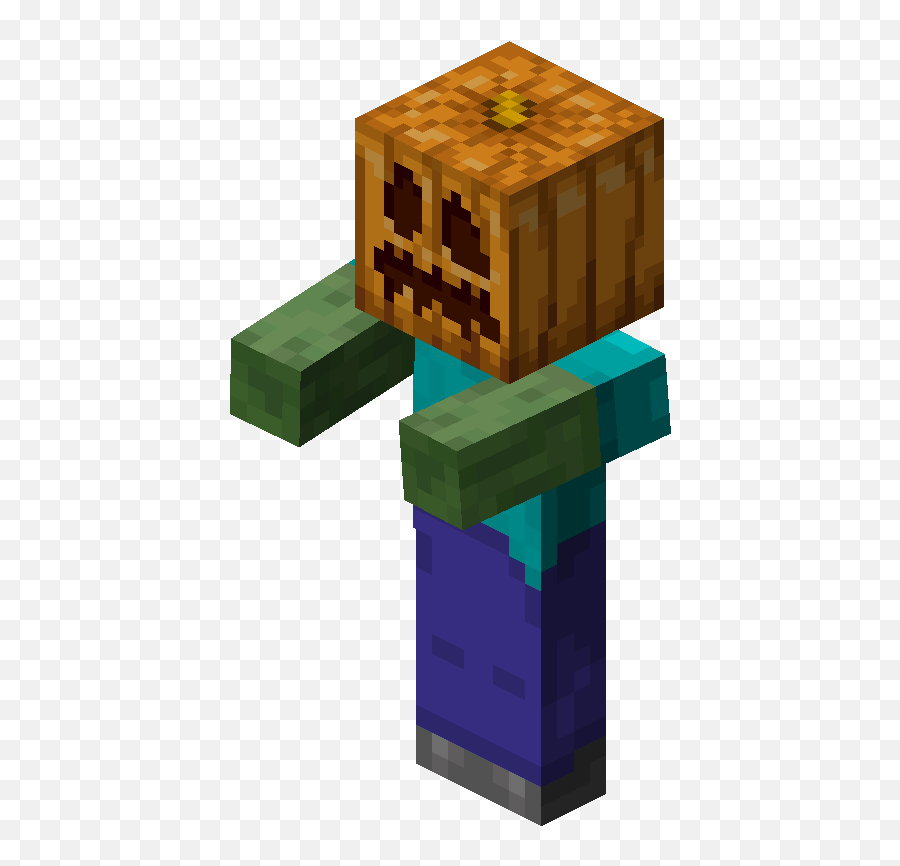 Zombie With Carved Pumpkinpng - Minecraft Wiki Minecraft Snow Golem,Pumpkin Png Images