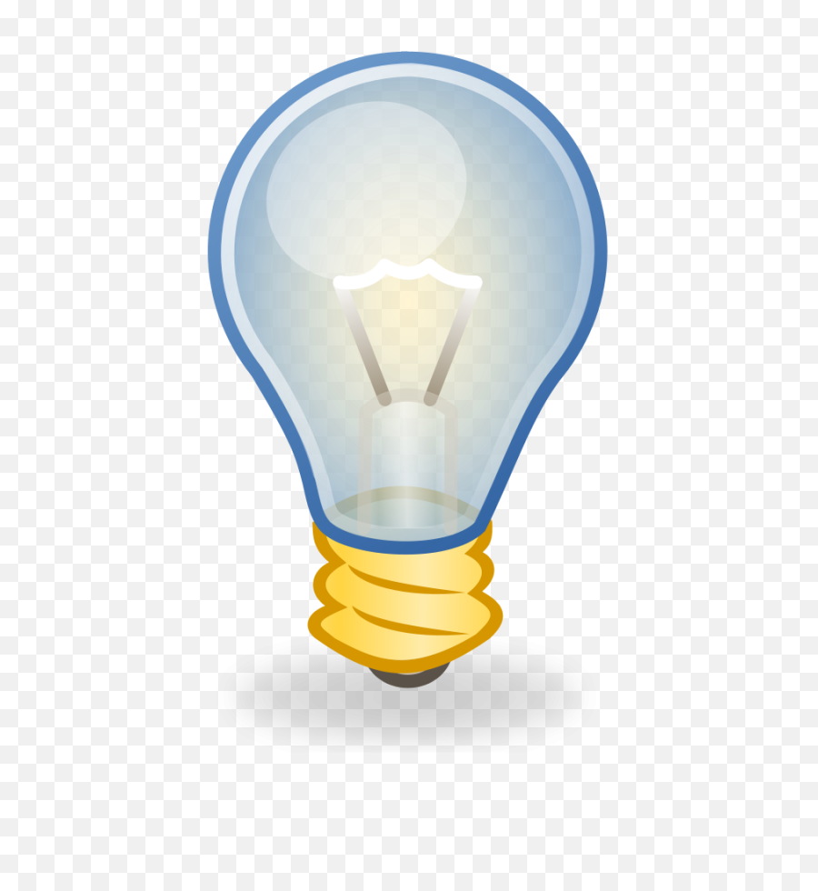 Lights Clipart Transparent Background - Light Bulb Without Background Png,Lights Transparent Background