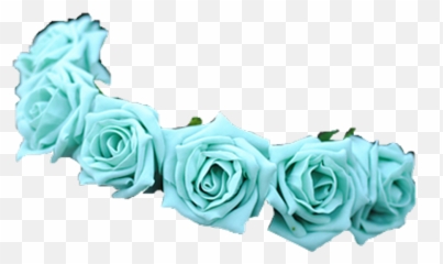 Transparent Background Flower Crown - Green Png