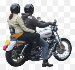 Motorcycle Transparent Png - People On Motorbike