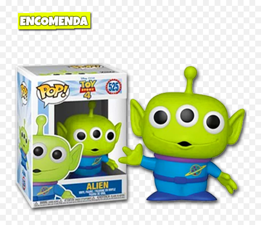Funko Pop Toy Story 4 - Alien 525 Loja Tsc Funko Pop Toy Story 4 Alien Png,Toy Story Alien Png
