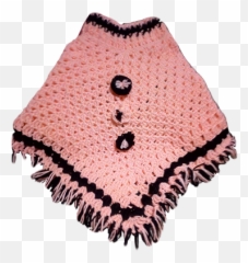 Kids Poncho - Crochet Png,Poncho Png