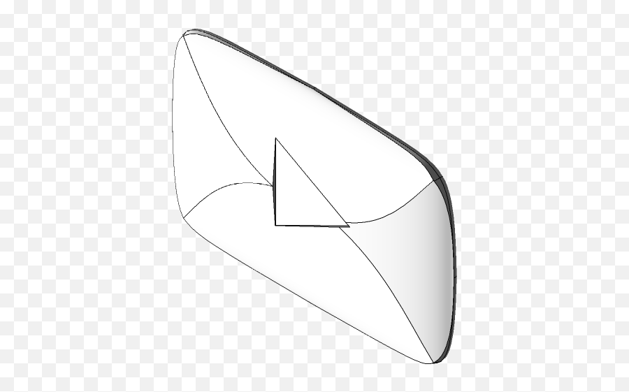 Youtube Silver Play Button 3d Cad Model Library Grabcad - Line Art Png,Youtube Play Button Transparent