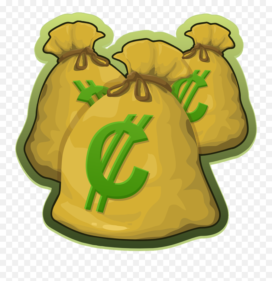 Download Wealth Bags Of Money Hd Png - Moneybags Png,Money Bags Png