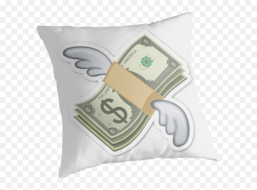 Flying Money Emoji Transparent Png - Flying Money Emoji Png,Money Emoji Png