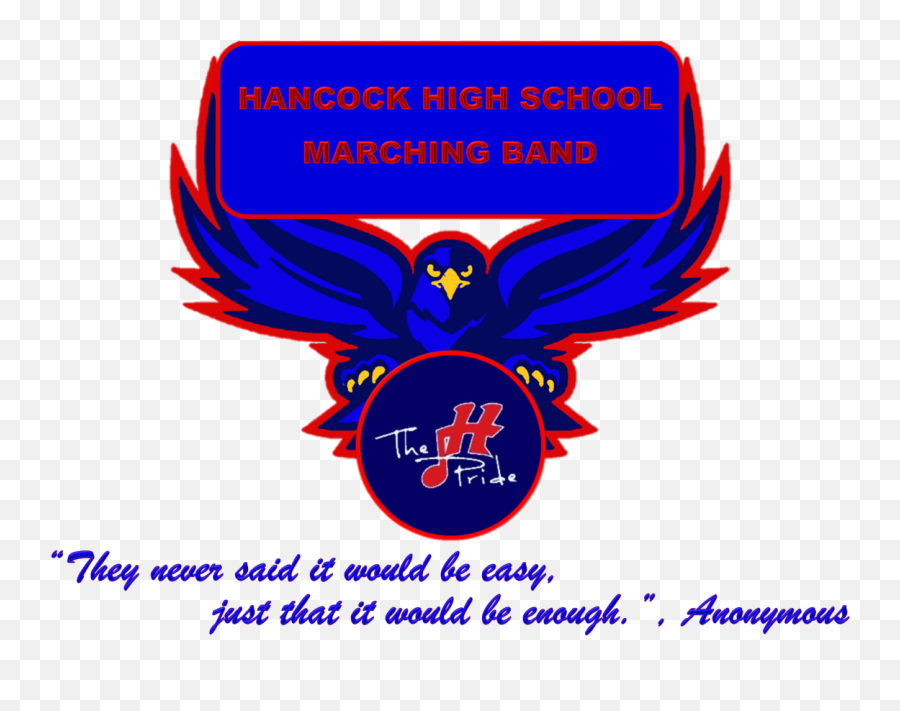 Download Pride Of Hancock Band High School Hd Png - Life I Would Be Your,Marching Band Png